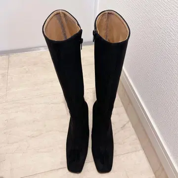 acym 롱 부츠 스웨이드 S