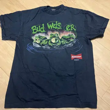 Budweiser 개구리 T셔츠 XL