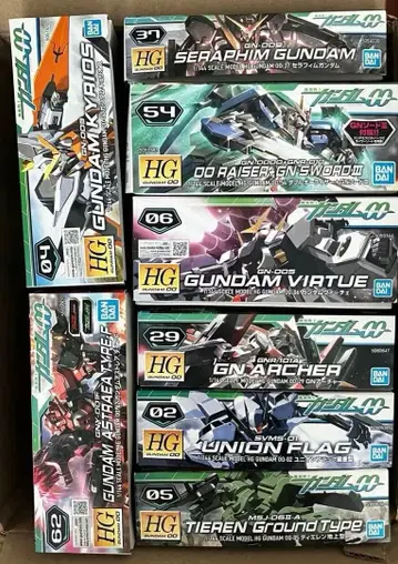 HG 더블오 8개 세트 아스트레아 바체 등