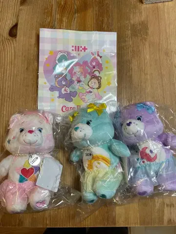 아이릿 ILLIT 케어베어 CareBears 봉제 인형 3체 세트