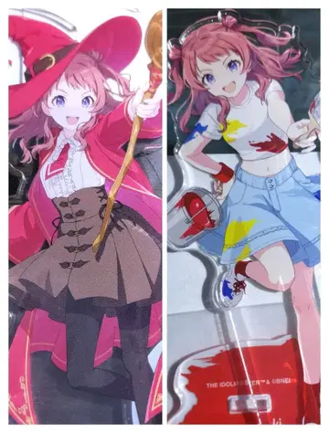 학마스 하나미 사키 아크릴 스탠드 마법사 페인터 스타일