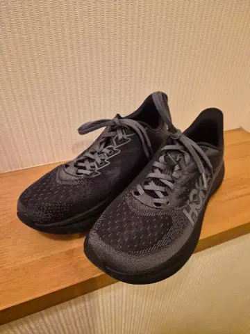 HOKA MACH 6 블랙 러닝화