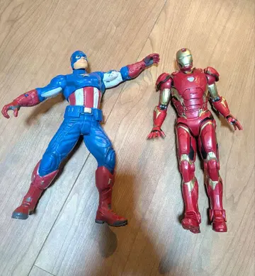 아이언맨 & 캡틴 아메리카 피규어 세트
