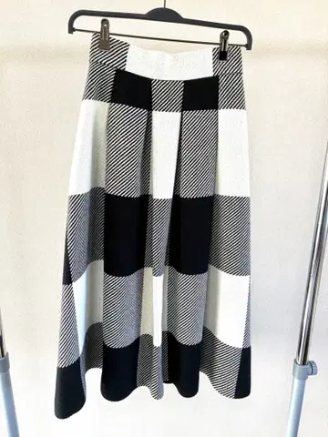 최단 당일 익명 배송 셰리에 sheller 깅엄 체크 스커트