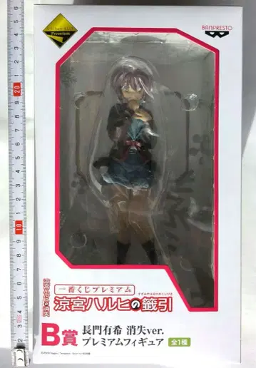 스즈미야 하루히의 제비뽑기 B상 나가토 유키 소실ver. 프리미엄 피규어