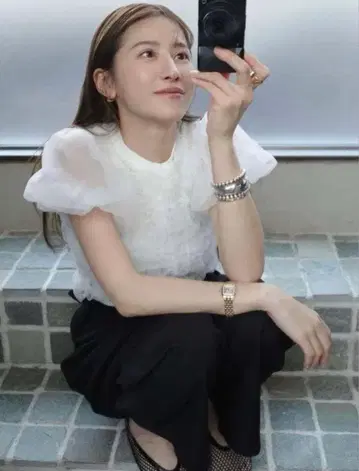 CLANE TULLE VEST LAYERED TOPS 1