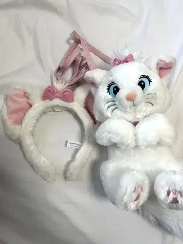 마리 머리띠 미니백 봉제 인형 디즈니