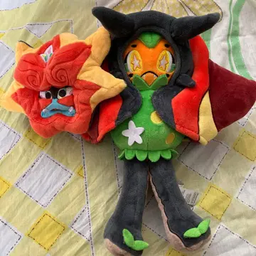 포켓몬 오거폰 화덕의 모습 봉제 인형 포켓몬