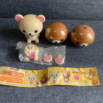리락쿠마 코리락쿠마 키이로이토리 캡슐 캐릭터 묶음 판매 미개봉 새상품