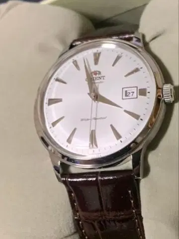 ORIENT 오리엔트 밤비노 자동 와인딩 남성용 손목시계 새상품 미사용품