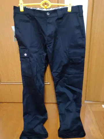 디키즈 Dickies 카고 팬츠 스트레치 D-2875 블랙
