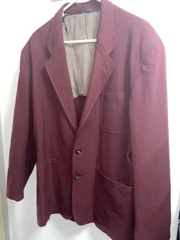 ARROW FAIRFIELD 버건디 테일러드 자켓