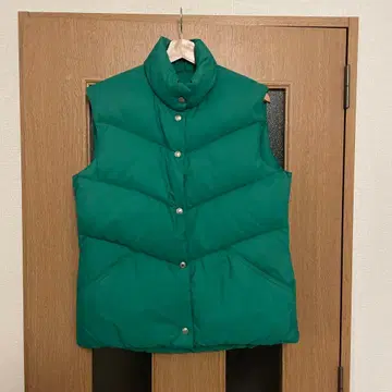 70s REI 다운 베스트 그린