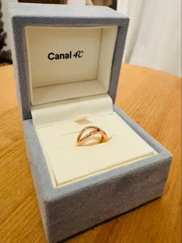 Canal 4C 로즈 골드 이어 커프