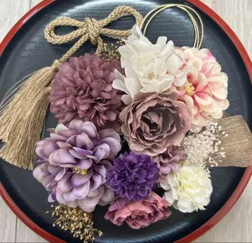 성인식 졸업식 시치고산 사전 촬영 머리 장식