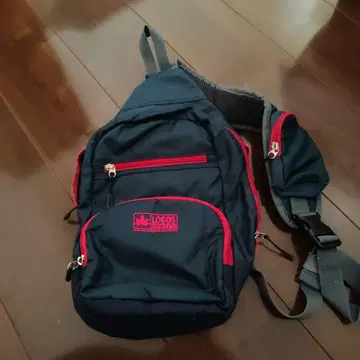 LOGOS 백팩 네이비/레드
