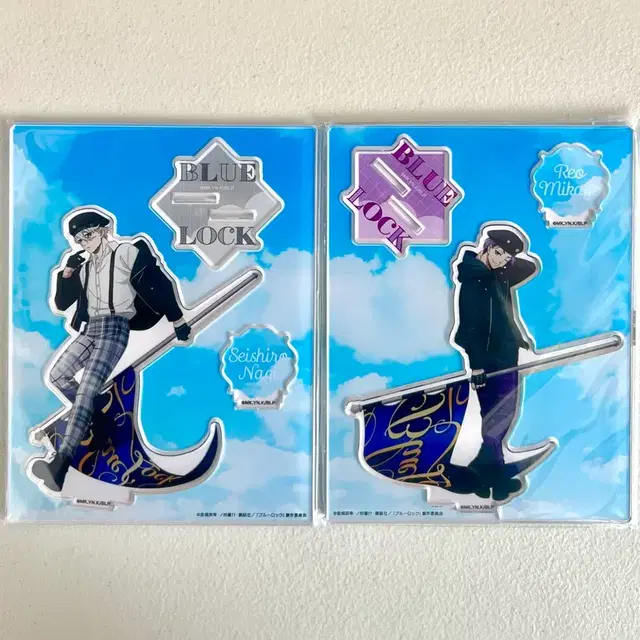블루록 나기 세이시로, 미카게 레오 깃발 아크릴 스탠드 일괄 양도