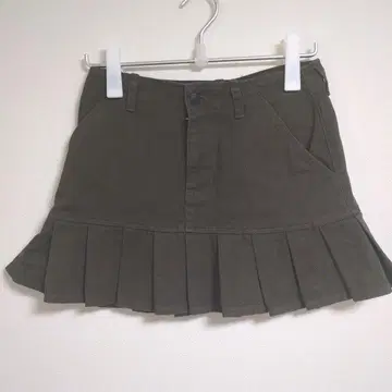 x-girl 플리츠 스커트 S