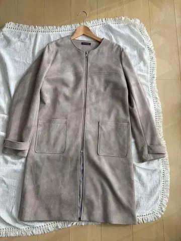 URBAN RESEARCH 스웨이드풍 롱 코트