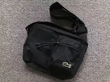 LACOSTE 블랙 숄더백 라코스테 숄더백 브라