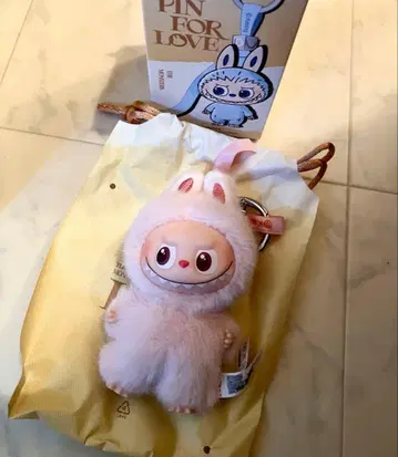 PIN FOR LOVE 봉제 인형 키링 G
