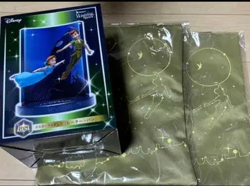 디즈니 해피 복권 피터팬 피규어 토트백 3세트