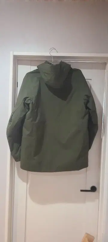 UNIQLO 후드 부착 자켓 M 올리브 그린
