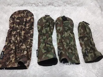 AZROK 카모플라쥬 드라이버용 골프헤드커버 4개 세트