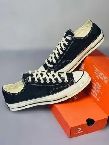 새상품급 블랙 CT70 로우컷 ox 27.5cm