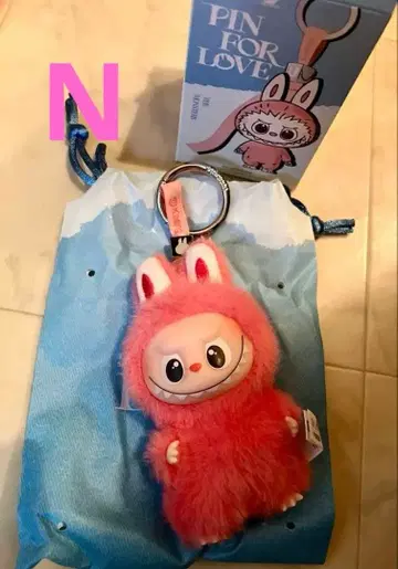 PIN FOR LOVE 봉제 인형 키링 N