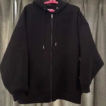 [ 이번 시즌 상품 ] LEPSIM 퍼프 에어 ZIPBIG 후디 블랙