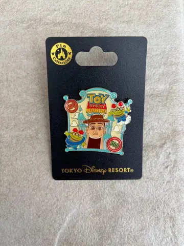 디즈니 리조트 토이스토리 매니아 핀 배지