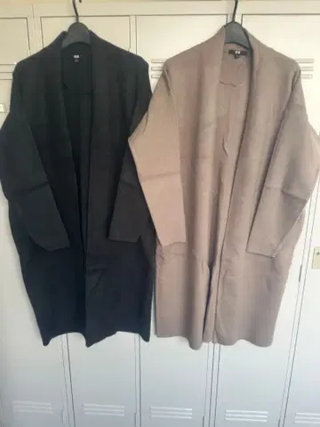 UNIQLO 수플레얀 롱 가디건 2색 세트