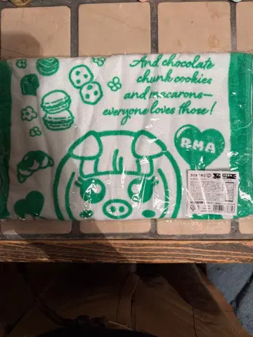 로코마코아코 페이스 타월 약 34x80cm