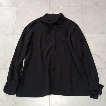 르네 보타이 블라우스 긴팔 일본제 36