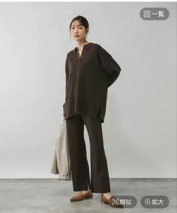 맨투맨 라이크 스키퍼 풀오버 글로벌 워크 완판 브라운 L 사이즈