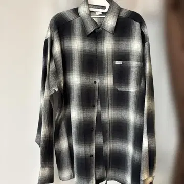 caltop 체크 무늬 긴팔 플란넬 셔츠 L 사이즈 USA