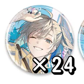 니지산지 카나에 ChroNoiR Blue Memories 캔뱃지 24개