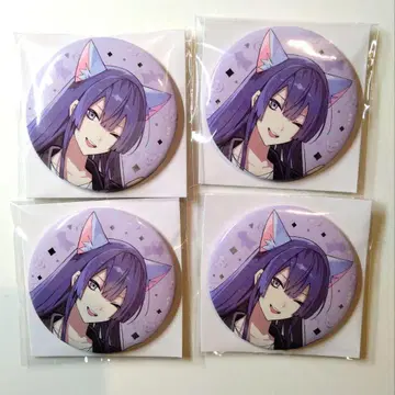 나가오 케이 와니냑 days 금박 캔뱃지 니지산지