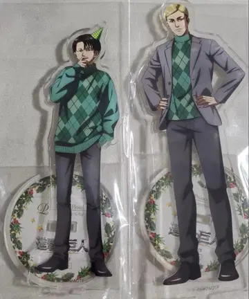 진격의 거인 이케프리 아크릴 스탠드 리바이 엘빈