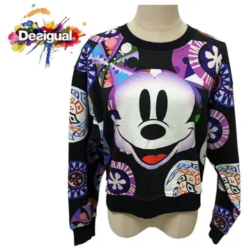 Desigual 미키마우스 트레이닝복 미사용 새상품 택 맨투맨 콜라보