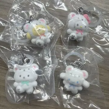 산리오 후와후와 스노우 4종 세트