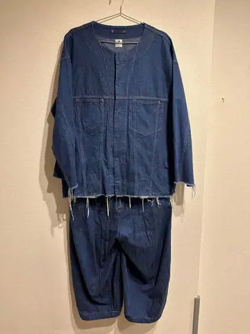 Sasquatchfabrix. 셋업 데님 노다 요지로 착용 모델