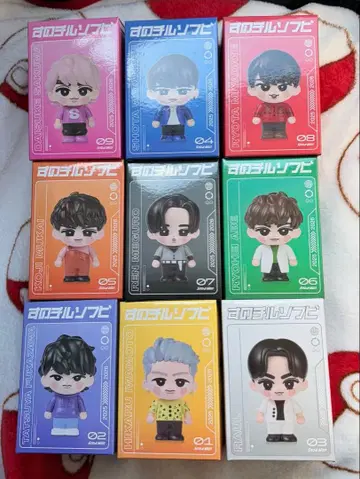 Snow Man 스노치루 소프트 비닐 9체 세트 미개봉 새상품