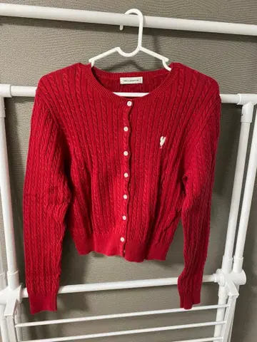 Miro amurette 레드 가디건