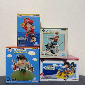 제일복권 드래곤볼 스냅 컬렉션 피규어 4점 세트