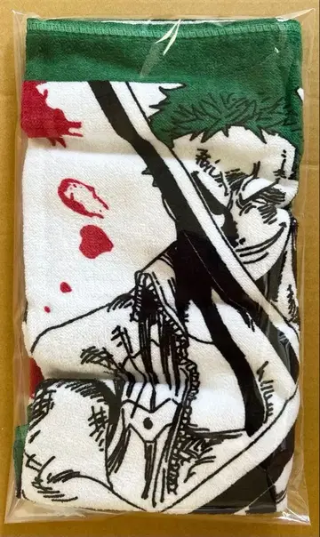 Hello ONE PIECE 한정판 조로 타월