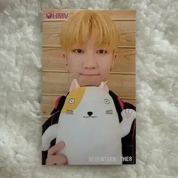 SEVENTEEN HMV 봉제 인형 트레이딩 카드 민하오