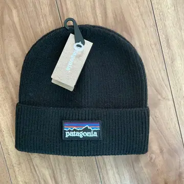 patagonia 니트 모자 블랙 새상품
