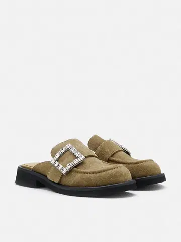 PAZZION 샌들 베이지 로퍼 새상품급